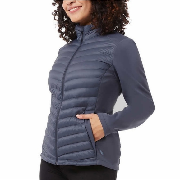 32 Degrees Heat Mixed Media Jacket - Picture 2 of 8